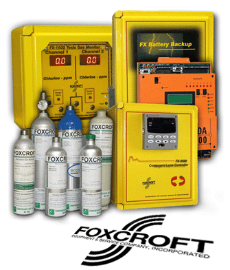 foxcroft products, controller, SCADA systems,Battery Backup, Toxic gas detectors, Amperometric chlorine analyzer, controlled bottled gas