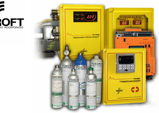 Foxcroft chlorine analyzers-gas detectors-controls-SCADA-calibration gas
