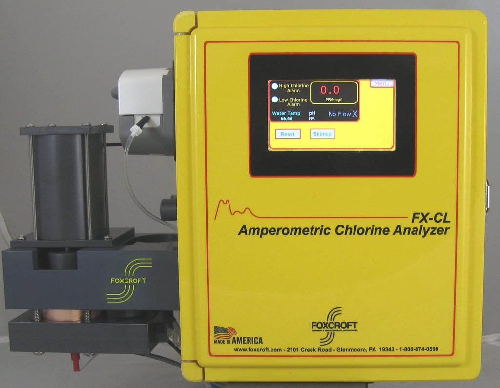 Online Analyzers Chlorine Residual pH fluoride ammonium ISE