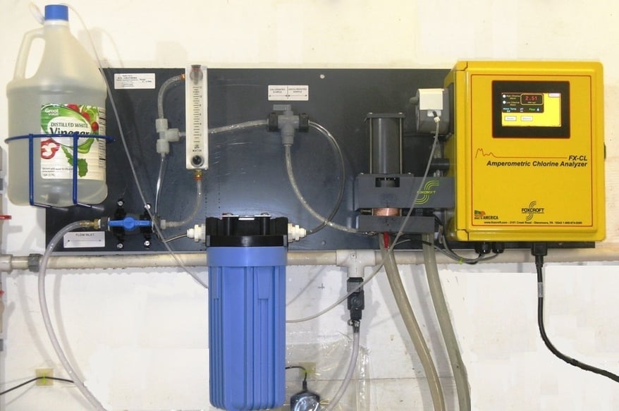 Panel mounted Foxcroft FX-CLv2 chlorine analyzer.jpg